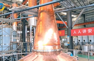 Two Sets of Double-Pot Distillery Equipment are Being Manufactured in the Workshop