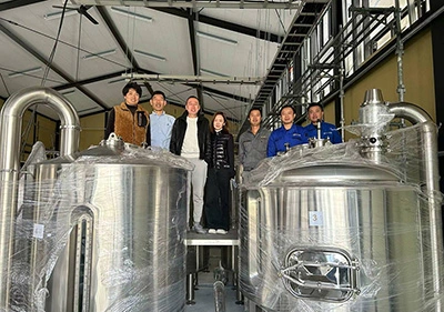 Japan customer has launched whiskey production line with ZJ Machinery!