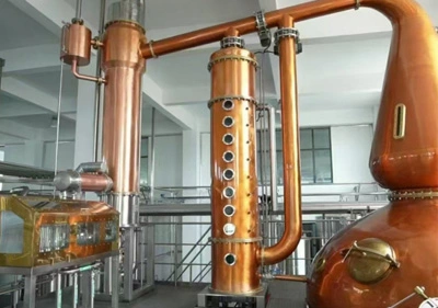 New installation of whiskey and gin production plant for ZJ domestic customer