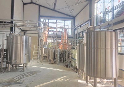 Newly Installed Turnkey Whiskey Distillery Solutions