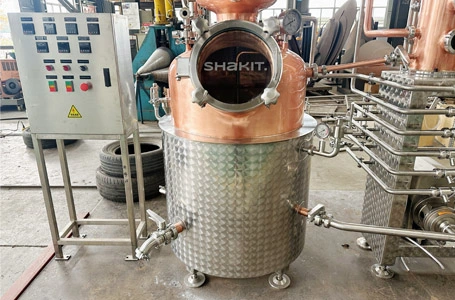 Detail of 200L Whisky Making Kit Brandy Distillation Machine Gin Distillery Equipment