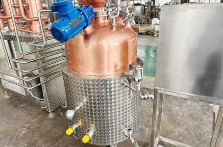 Detail of 200L Whisky Making Kit Brandy Distillation Machine Gin Distillery Equipment